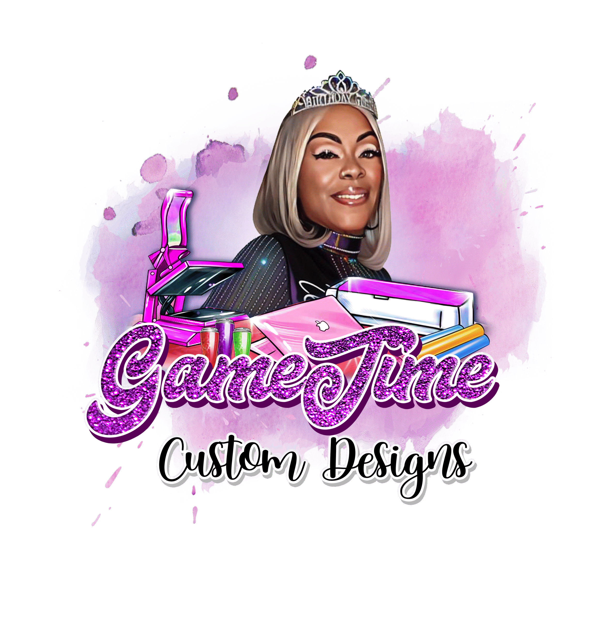 gametime custom designs logo