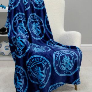Panel fleece blanket